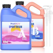 Kit de Resina Epóxi ProKKUV 3,8 L Cristal Transparente com مقاومتência UV