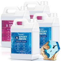 Kit de Resina Epóxi Teexpert 3,8L Transparente Autonivelante