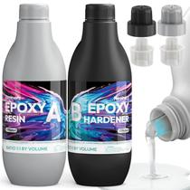 Kit de Resina Epóxica Resiners 3.8L Transparente Alto Brillo DIY