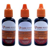 Kit de Resinas UV Super Fina Premium Universal Grossa 30ml - 3 Unidades