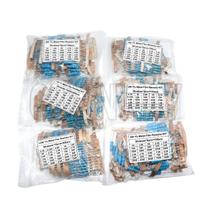 Kit De Resistor De Filme Metálico 1W 2W 3W Com 30 Valores De 1R a 820K Ohm E Tolerância De 1%