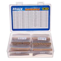 Kit de resistores BOJACK 1000 unidades 25 valores 1 Ohm-1M Ohm 1/2W Kit de resistores BOJACK 1000 unidades 25 valores 1 Ohm-1M Ohm 1/2W