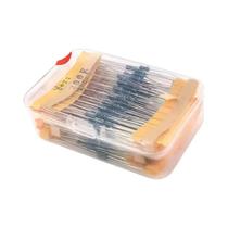 Kit De Resistores De Filme Metálico 1/4W 300 600 2600PCS Tolerância De 1% 1K 10K 100K 220ohm 1M Kit De Resistores De Filme Metálico 1/4W 300 600 2600PCS Tolerância De 1% 1K 10K 100K 220ohm 1M