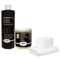 Kit de restauração de couro Furniture Clinic Leather Easy Kit de restauração de couro Furniture Clinic Leather Easy