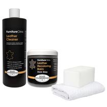 Kit de restauração de couro Furniture Clinic Leather Grey Kit de restauração de couro Furniture Clinic Leather Grey