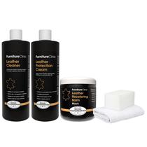 Kit de restauração de móveis de couro clínico com bálsamo recolorante
