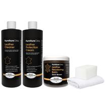 Kit de restauração de móveis de couro clínico com bálsamo recolorante Kit de restauração de móveis de couro clínico com bálsamo recolorante