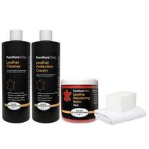 Kit de restauração de móveis de couro clínico com bálsamo recolorante Kit de restauração de móveis de couro clínico com bálsamo recolorante