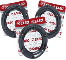 Kit de Retentores Dianteiros do Motor AP 1.6 1.8 2.0 Eixo Comando , Eixo Auxiliar , Virabrequim SABÓ