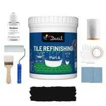 Kit de retoque de banheiras e azulejos DWIL Water Based Mars Black 1kg