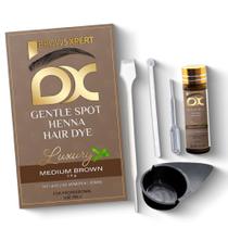 Kit de retoque de sombreamento BROWSXPERT Herbal Henna 3,5 g marrom