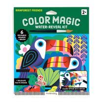 Kit de revelação de água Mudpuppy Rainforest Friends para crianças a partir de 2 anos Kit de revelação de água Mudpuppy Rainforest Friends para crianças a partir de 2 anos