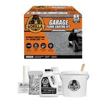Kit de revestimento de piso de garagem Gorilla Epoxy 1-Car 275m² cinza