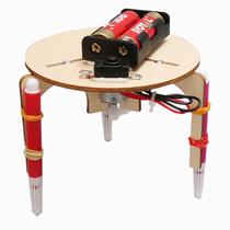 Kit de robô de desenho STEM Science Experiments Wooden 11cm Kit de robô de desenho STEM Science Experiments Wooden 11cm