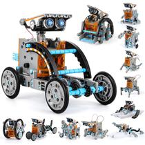 Kit de robô solar 12 em 1, brinquedos, presentes, edifício e Kit de robô solar 12 em 1, brinquedos, presentes, edifício e