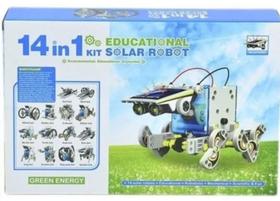 Kit De Robô Solar 14 Em 1 Para Crianças Brinquedo Educativo