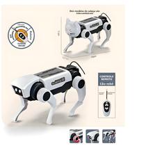 Kit De Robô Solar DIY Para Crianças Cão Mecânico Brinquedo Educacional Com Controle Remoto