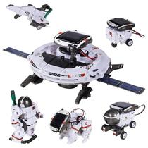 Kit de Robô Solar para Crianças - Brinquedo Educativo de Construção