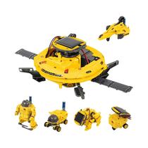Kit De Robô STEM Movido a Energia Solar 6-em-1 DIY Brinquedos De Construção De Experimentos