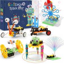 Kit de Robótica STEM WESAYEE 6-8/8-12 Anos - 6 Robôs e Mais