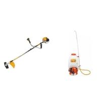 Kit de Roçadeiral 33CC VR330H e Pulverizador Costal a Gasolina 26CC VPM260 Vulcan Trent