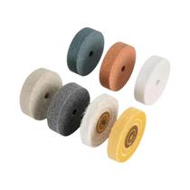 Kit De Rodas De Polimento Mini De 3 Polegadas Com 7 Peças Para Furadeira Elétrica, Afiação E Remoção