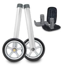 Kit de rodas Walker Top Glides TG0071 com rodas esportivas de 5 polegadas Kit de rodas Walker Top Glides TG0071 com rodas esportivas de 5 polegadas