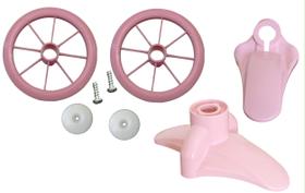 Kit de Rodinha Avulsa Para Suporte Lateral Paralamas Nathor