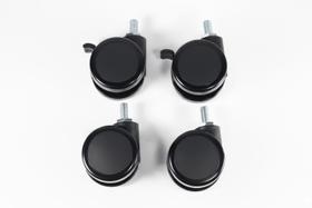 Kit de rodinhas M8 para mesas com regulagem de altura elétrica standing desk rodizios anti riscos