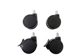 Kit de rodinhas M810 para mesas com regulagem de altura elétrica standing desk rodizios anti riscos