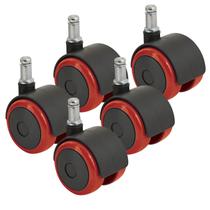 Kit De Rodízio Ca55 Euro Vermelho