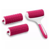 Kit De Rolo Para Decoração 3 Texturas R.MA-206 Ke Home Kit De Rolo Para Decoração 3 Texturas R.MA-206 Ke Home