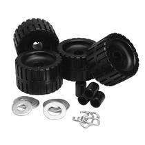 Kit de rolos CE Smith com nervuras para barco e reboque preto