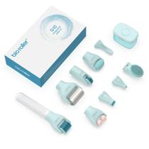 Kit de rolos de microagulhamento Gdbanlimi 10 em 1 com agulha de 0,25 mm