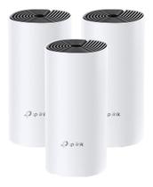 Kit De Roteadores Sistema Wi-fi Mesh Ac1200 Deco M4 (3-pack) Cor Branco/preto Tp-link Bivolt