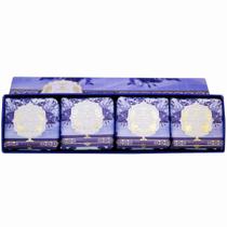 kit de sabonetes em barra Madressenza flores brancas 115 g