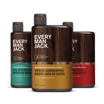 Kit de Sabonetes Líquidos Every Man Jack Masculino - Pacote com 3