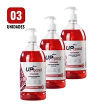 Kit de Sabonetes Líquidos Glicerinados 1L Romã e Maçã com Dispenser Pump UPPRO