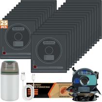 Kit de Sacos a Vácuo para Armazenamento de Filamento 3D Hifree 32x34cm Kit de Sacos a Vácuo para Armazenamento de Filamento 3D Hifree 32x34cm