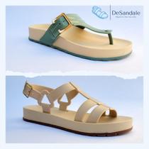 Kit de Sandália + chinelo Papete