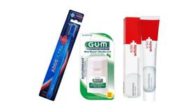 Kit De Saúde Bucal Escova Dental, Creme E Fio Dental Kit De Saúde Bucal Escova Dental, Creme E Fio Dental