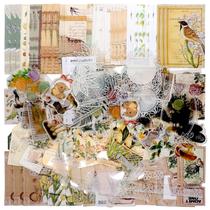 Kit de scrapbooking Teniinet, 260 unidades, conjunto de diário vintage Kit de scrapbooking Teniinet, 260 unidades, conjunto de diário vintage