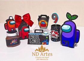 Kit de Scraps personalizado - Among Us