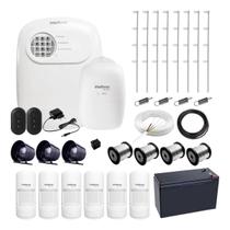 Kit de Segurança Dupla Intelbras Cerca Elétrica e Alarme com Acesso Remoto