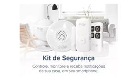 Kit De Seguranca I2go Wi-fi C/ Sensor Comp. C/ Alexa 5 Peças