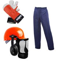 Kit de segurança para operador de motosserra com 3 peças - KITOPM (G)