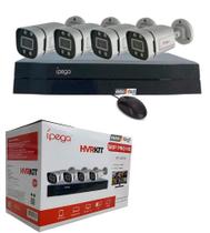 KIT de Segurança Vigilancia Moitoramento HVR Com 8 Canais + 4 Câmeras KIT de Segurança Vigilancia Moitoramento HVR Com 8 Canais + 4 Câmeras