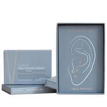 Kit de Sementes Auriculares Vie Healing em Ouro 24K para Acupressão Kit de Sementes Auriculares Vie Healing em Ouro 24K para Acupressão