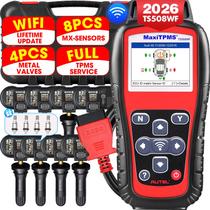 Kit de Sensor Autel TS508WF TPMS WiFi 2026 com 8 Peças Kit de Sensor Autel TS508WF TPMS WiFi 2026 com 8 Peças