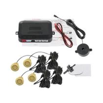 Kit de Sensor de Estacionamento 22mm com 4 Sensores SINOVCLE - Radar de Ré com Alerta
